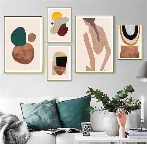 Gallery Walls - eclectic sets of cool bohemian eclectic art prints ...