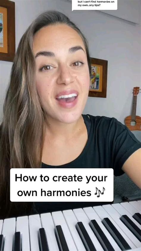 How to Create a Harmony | Singing tips, Music tutorials, Vocal lessons