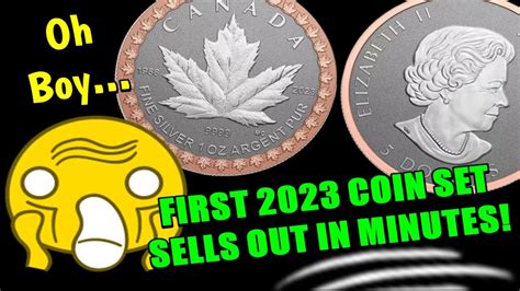 💰HUGE COIN MARKET NEWS! First 2023 Coin Set Sold In Minutes ...