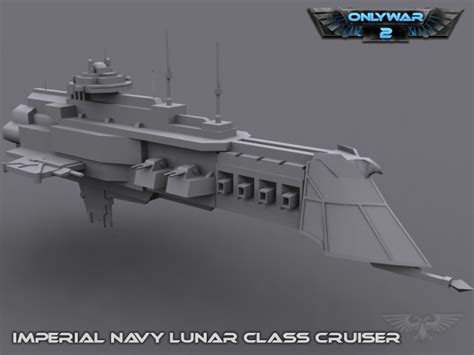 Imperial Navy Lunar Class Cruiser image - Only War 2 mod for C&C3 ...