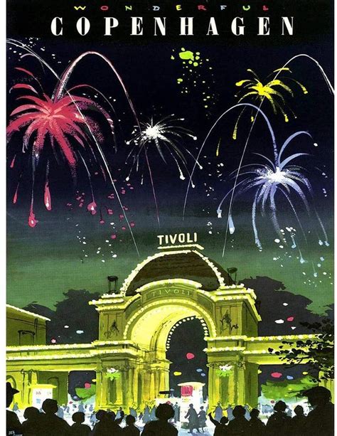 Wee Blue Coo Travel Tourism Copenhagen Denmark Tivoli Gardens Fireworks ...