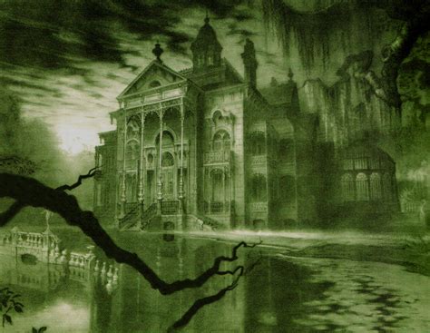 Concept art of the Mansion from The Haunted Mansion movie | Disney ...