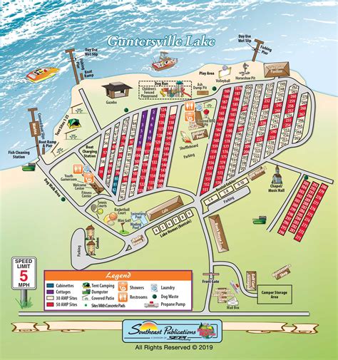 Resort Map | Mountain Lakes RV Resort