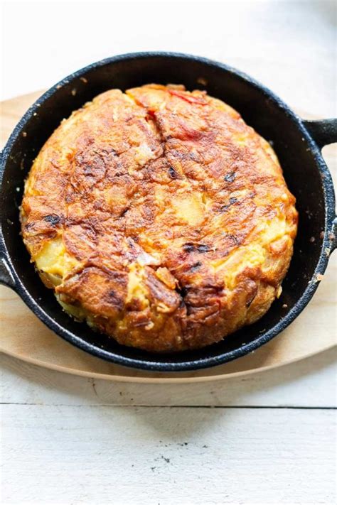 The Best Authentic Spanish Tortilla Recipe With Serrano Ham [+ video ...