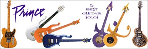 Prince - The 15 best guitar solos!