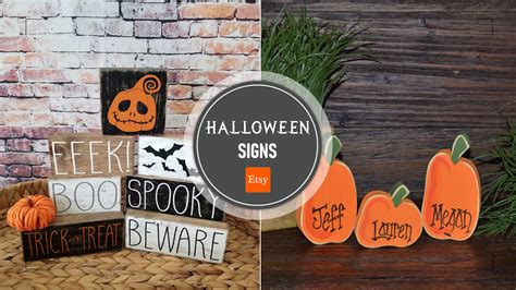 10 Best Halloween Signs to Grab From Etsy