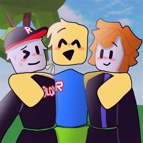 Noob, Bacon and Guest Roblox Art