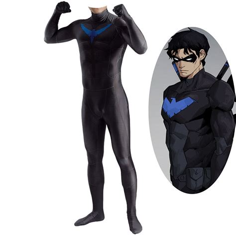 Nightwing Costume For Kids