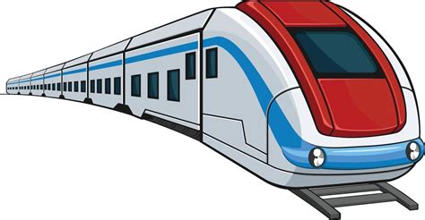 Download Train Subway Express Intercity Cartoon Vector Illustration for ...