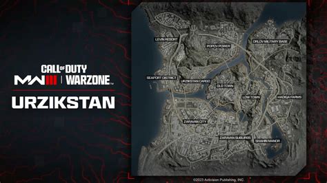 Call Of Duty: Warzone : la nouvelle carte Urzikstan révélée avec de ...