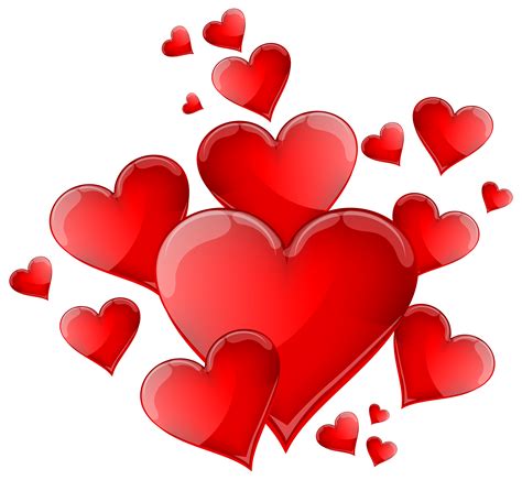 Hearts Decoration PNG Clipart - Best WEB Clipart