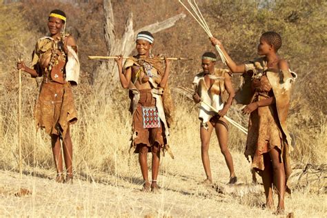 Botswana's San people Kalahari desert culture traditions