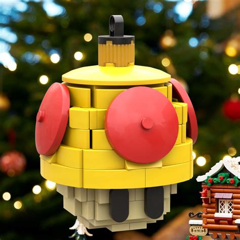 LEGO MOC Mega Mushroom Ornament by tacotaco64™️ | Rebrickable - Build ...