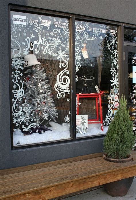 CHRISTMAS WINDOW DISPLAY!!! | Kara Paslay Design | Christmas window ...