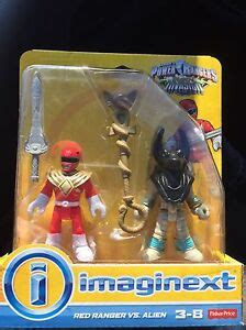 Fisher Price Imaginext Power Rangers Alien Invasion Red Ranger Vs ...