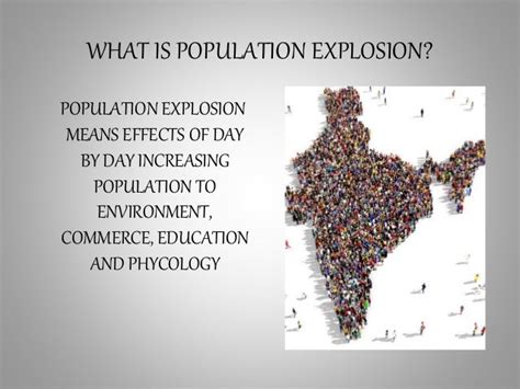 Population explosion