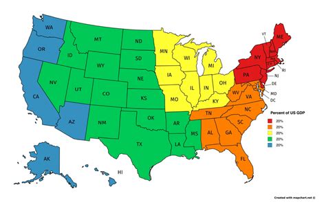 Free Printable Map Of The 5 Regions Of The Us