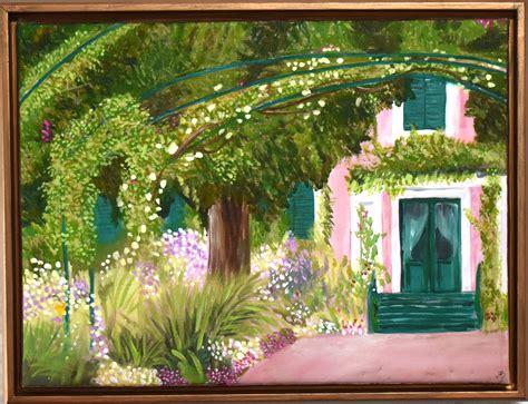 Entrance GArdens to Claude Monet’s House – janebalshaw creative studios