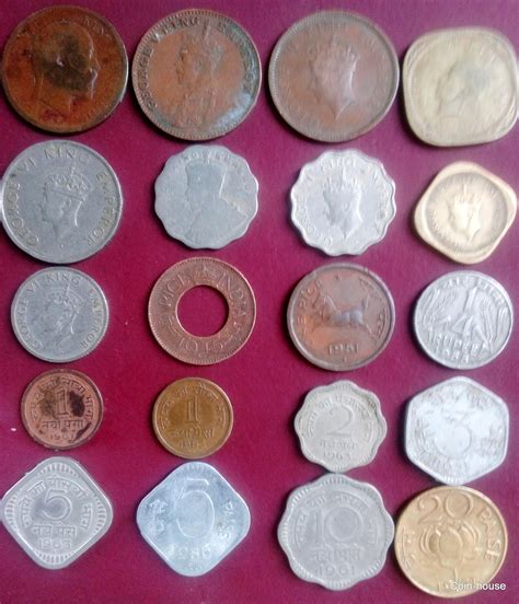 Coin-House: 20 Rare Old Coins! British India and Republic India Coins!