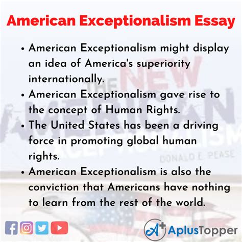 American Exceptionalism Essay | Essay on American Exceptionalism for ...