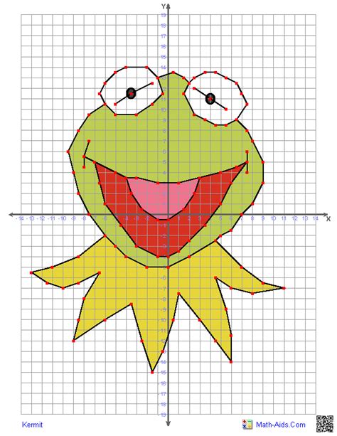 Graphing Worksheets | Four Quadrant Graphing Characters Worksheets ...