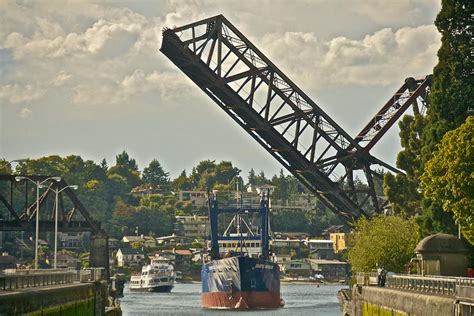 Ballard Locks Photograph by Steven Lapkin - Fine Art America