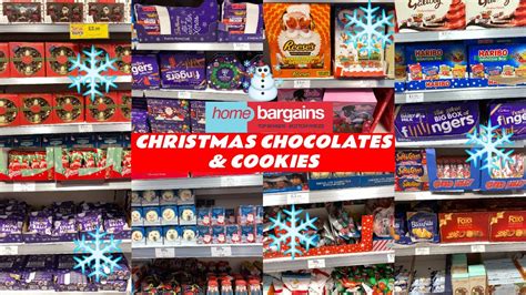 HOME BARGAINS CHRISTMAS CHOCOLATES & COOKIES WITH PRICE OCT 2022 | HOME ...