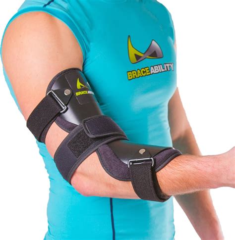 Amazon.com: BraceAbility Cubital Tunnel Syndrome Elbow Brace | Splint ...