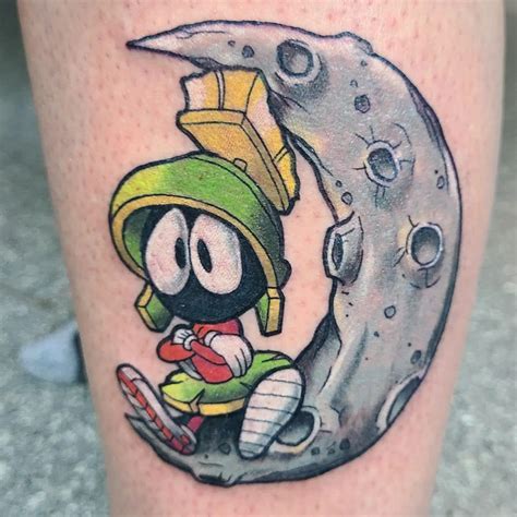 Marvin The Martian Tattoo