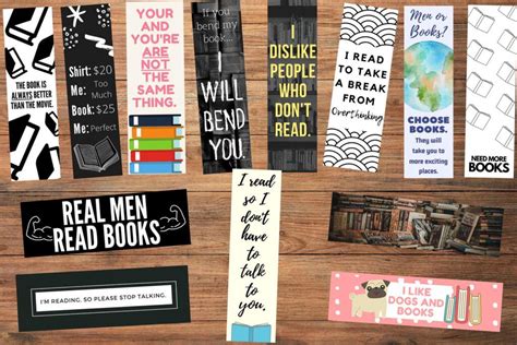 Funny Bookmarks To Make You Snort And Giggle | Book Riot