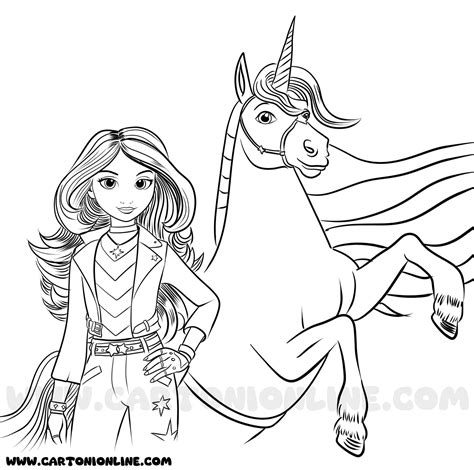 coloring page unicorn academy Unicorn academy coloring pages