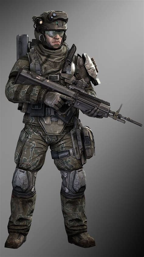 UNSC Marine Halo Armor, Sci-fi Armor, Halo Cosplay, Character Art ...