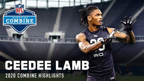 CeeDee Lamb (Oklahoma, WR) 2020 NFL Combine Highlights - Win Big Sports