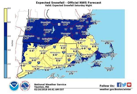 Winter storm watch issued; How much snow is coming to Massachusetts ...