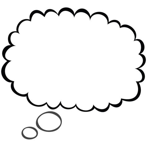 High Quality Thought Bubble Clip Art