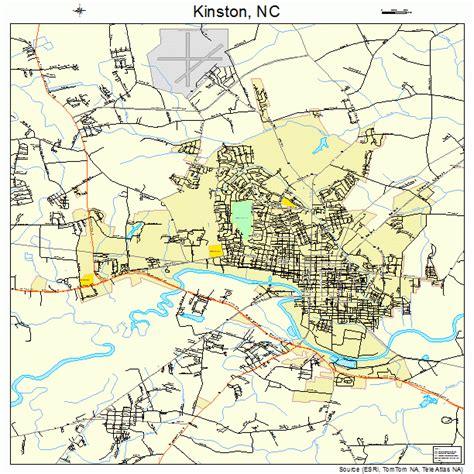 Kinston North Carolina Map