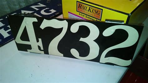 VINTAGE NEW YORK CITY SUBWAY BUS SIGN OLD STYLE #4732 METAL COLLECTIBLE ...