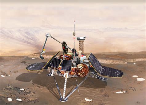 Mars Pathfinder Space Probe