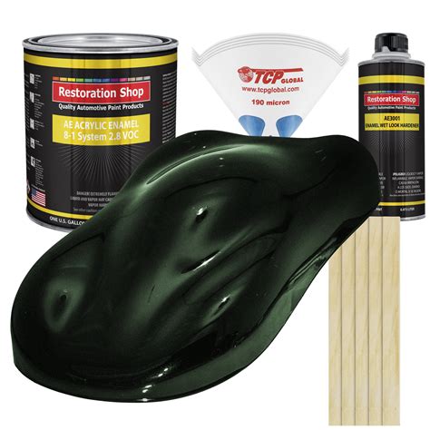 British Racing Green Metallic Gallon Kit Single Stage ACRYLIC ENAMEL ...