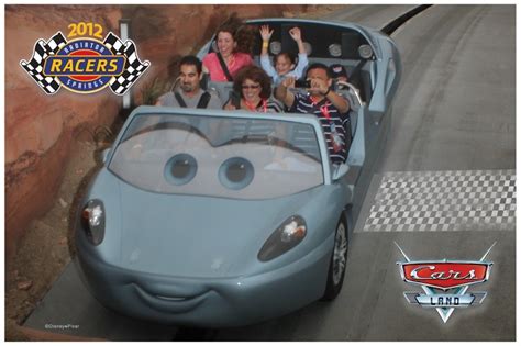 Radiator Springs Racers at Cars Land Grand Opening | Disney rides ...