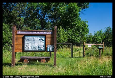 Picture/Photo: Entrance to Elkhorn Ranch Unit. Theodore Roosevelt ...