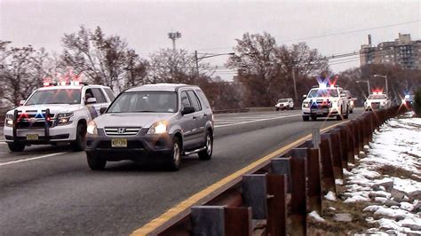 Police Chase Caught On Camera! NJ State Police Chase Fleeing Vehicle On ...