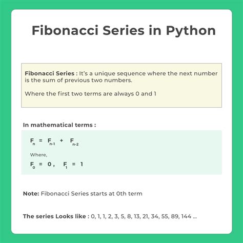 Fibonacci Series in Python | PrepInsta