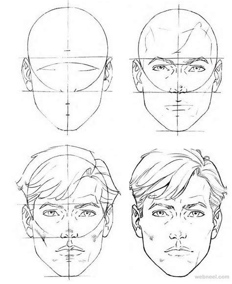 How To Draw Human Faces Human Drawing Human Face Face Drawing | Images ...