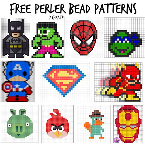 Perler Bead Patterns Printable