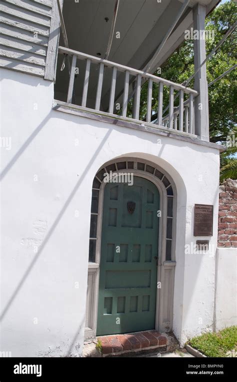 The Oldest House in Mainland America in St Augustine Florida USA Stock ...