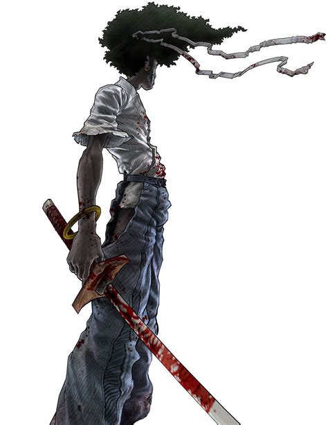 Epic Afro Samurai Characters & Art