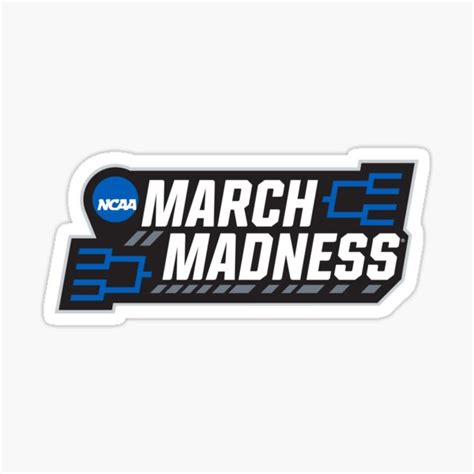 "March Madness!" Sticker for Sale by gracefeigl | Redbubble