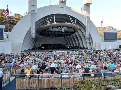 Hollywood Bowl Terrace 5 - RateYourSeats.com