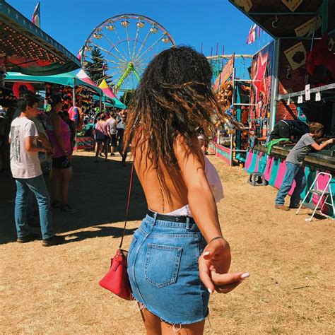 County fair | Summer outfit | Jean skirt | Carnival | Fair outfits ...